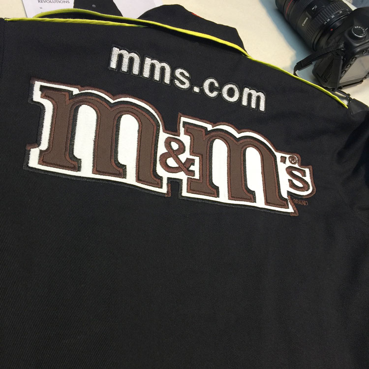 M&M's Cartoon Fun Baseball Jacket - Image 6