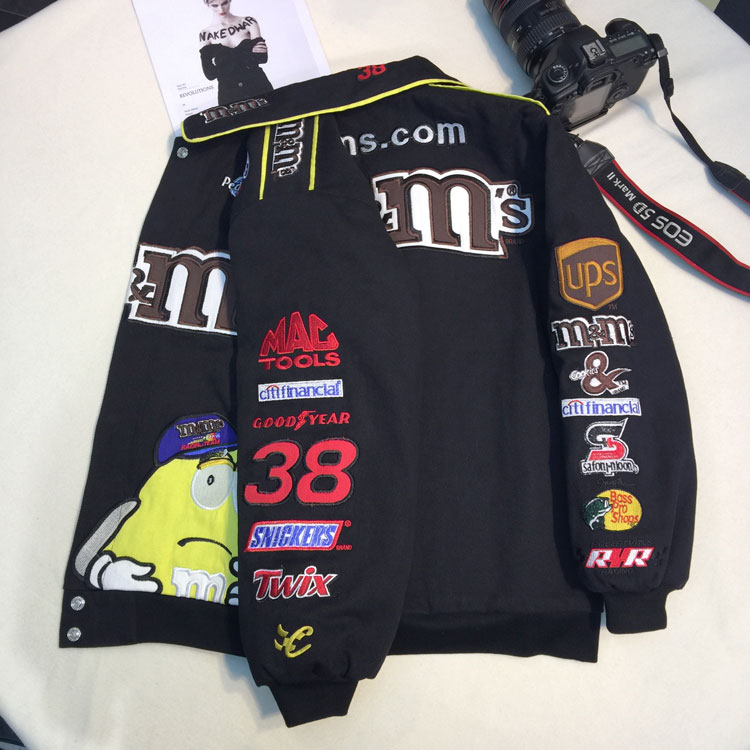M&M's Cartoon Fun Baseball Jacket - Image 2
