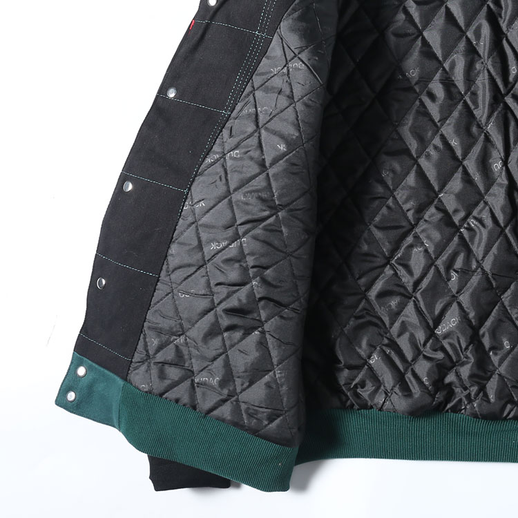 Vintage Racing-Style Baseball Jacket - Image 3