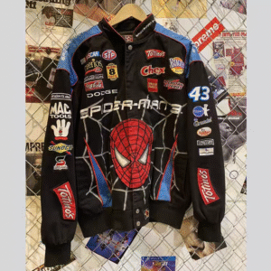 Spdier - Man Heavy Embroidery Rrtro Jacket